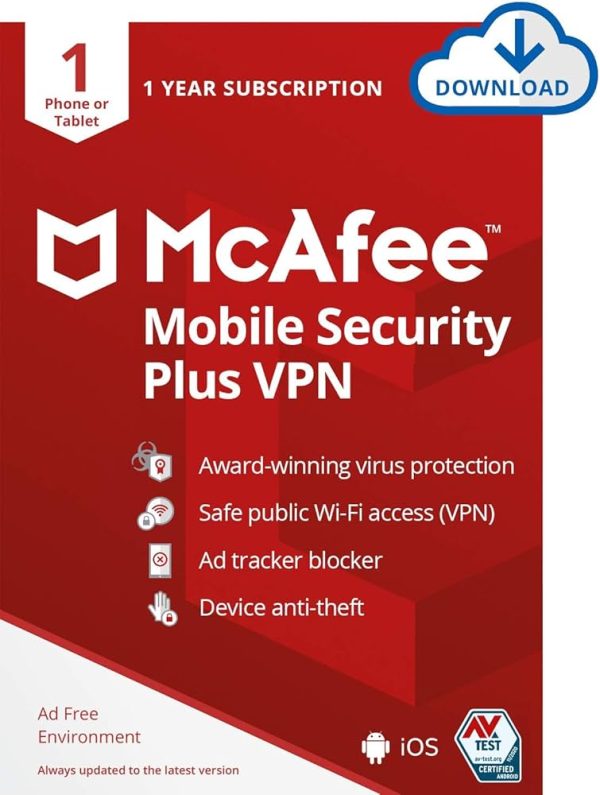 McAfee Mobile Security Plus vpn McAfee Mobile Security Plus vpn